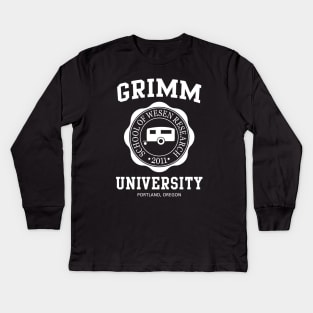 Grimm University Kids Long Sleeve T-Shirt